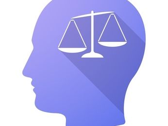 Fotolia_102325337_XS weegschaal uit balans in hoofd