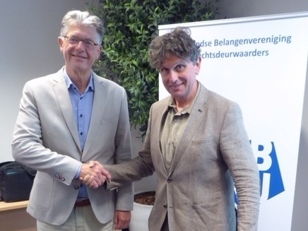 Bram Buik met Hans Groenewegen 1 juni 2017