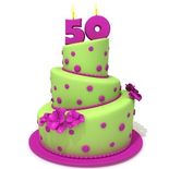 Fotolia_105236466_XS taart met 50